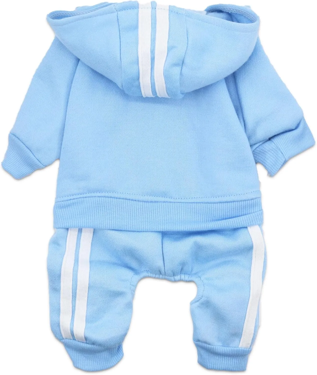 Small Puppy Dog Hoodie Puppy Clothes Sweater 4 Legs Dogs Jumpsuit Fleece Sweatshirt Pet Outfit Boy Dog Winter Clothes Cotton Puppy Hoodies for Small Medium Dogs Cats Apparel