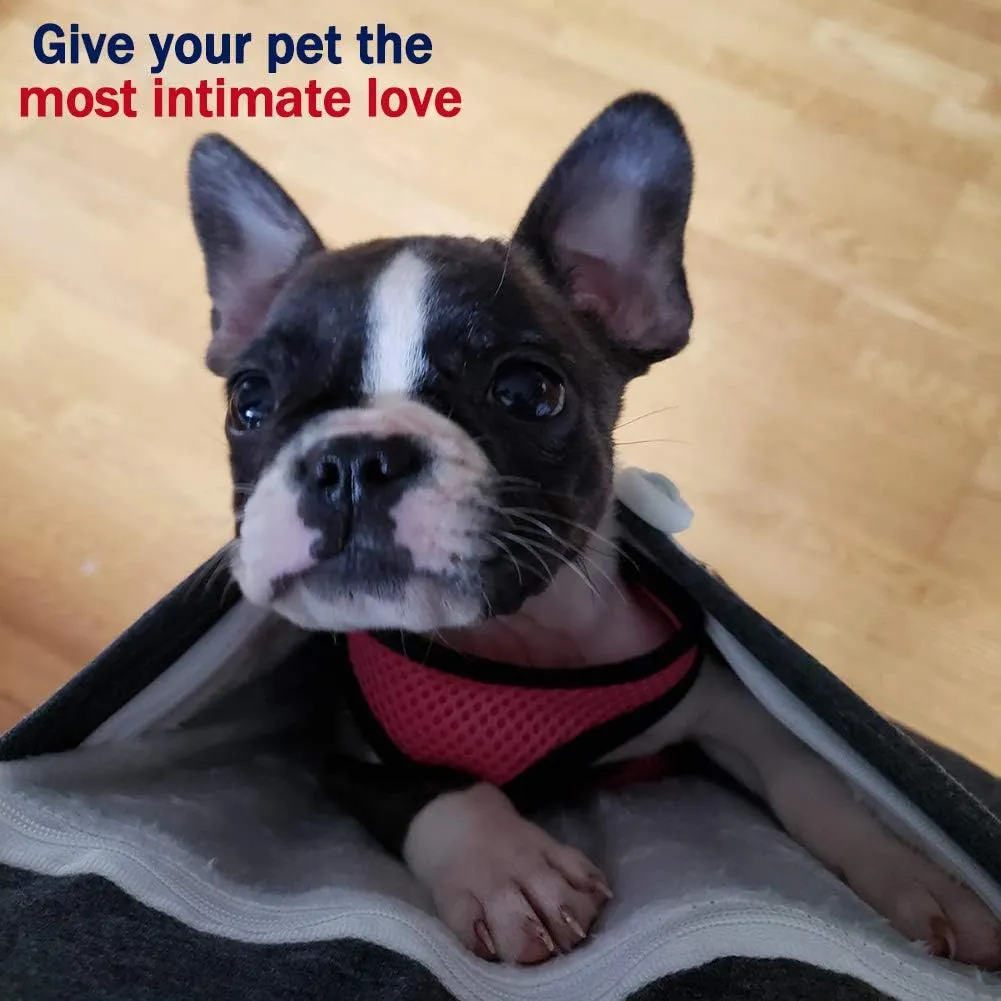 Unisex Pet Carrier Hoodie Cat Dog Pouch Holder Sweatshirt Shirt Top