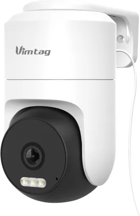 VIMTAG 2.5K Plug-in Outdoor Security Camera, 5G/2.4G WiFi Cameras for Home Security, 360 View, Smart Detection, Motion Tracking & Alerts, Two-Way Audio, Siren, IP66 Waterproof, Color Night Vision VIMTAG 2.5K Plug-in Outdoor Security Camera, 5G/2.4G WiFi Cameras for Home Security, 360 View, Smart Detection, Motion Tracking & Alerts, Two-Way Audio, Siren, IP66 Waterproof, Color Night Vision