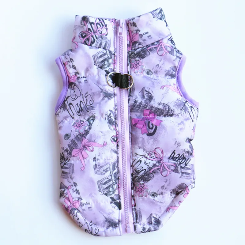 Winter Warm Pet Clothes For Small Dogs Windproof Dog Coat Jacket