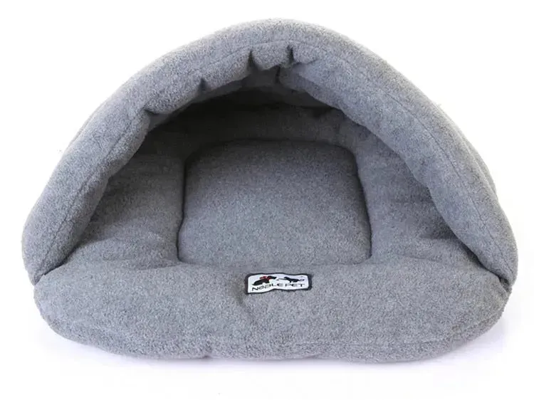 Winter Warm Slippers Style Dog Bed – Soft & Cozy Pet Cushion for Dogs and Cats